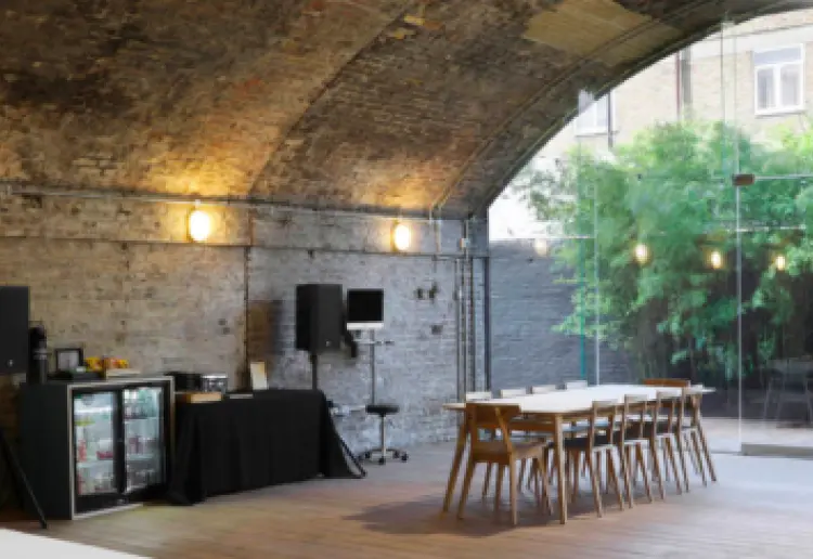 East London arched's studio