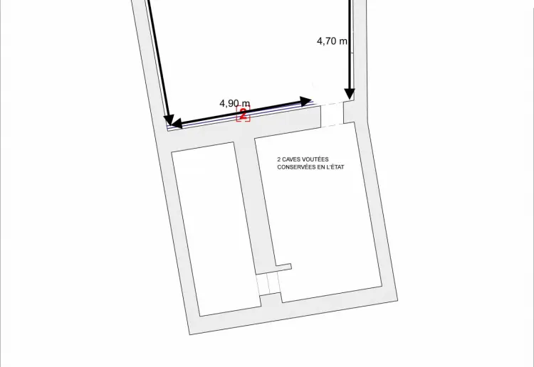 Three-floor gallery in the Marais