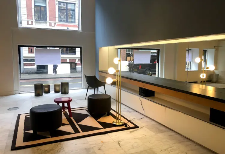 50m2 pop-up space in Amsterdam