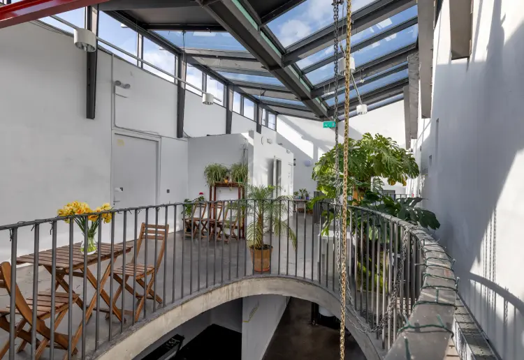 Top Floor Atrium + Balcony
