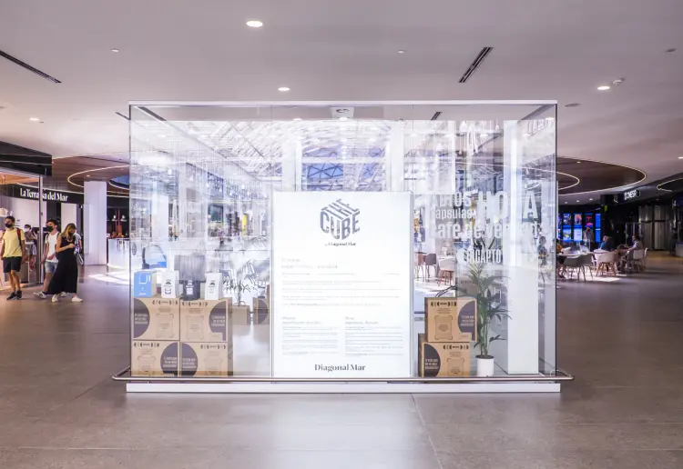 Pop up de cristal