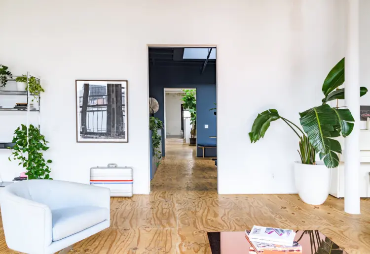 Open Airy 4-in-1 in Chinatown: Yellow Couch Room