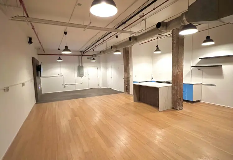 Blank White Canvas in Williamsburg