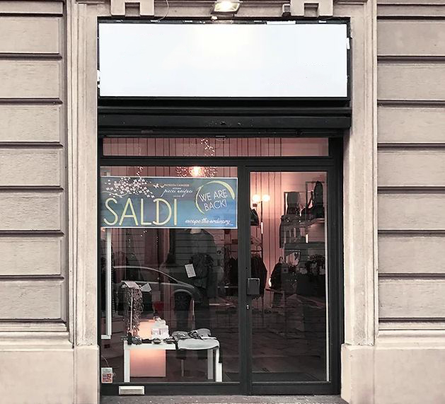 Pop-up space in San Michele del Carso