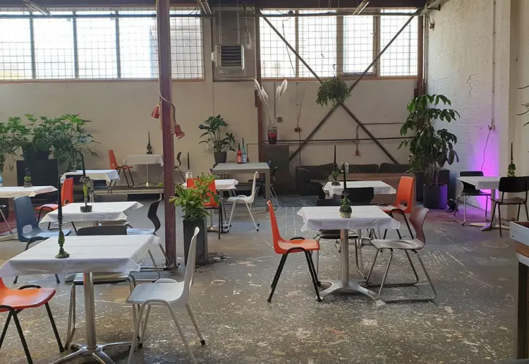 New dark, raw space for rent