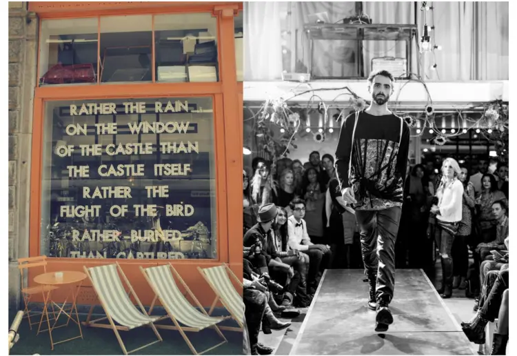 Famous, ideally located concept store
