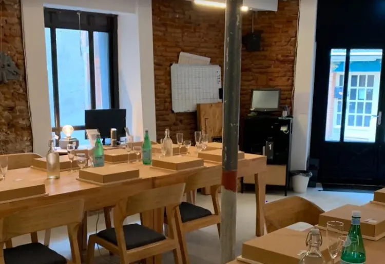 Espace événementiel chaleureux