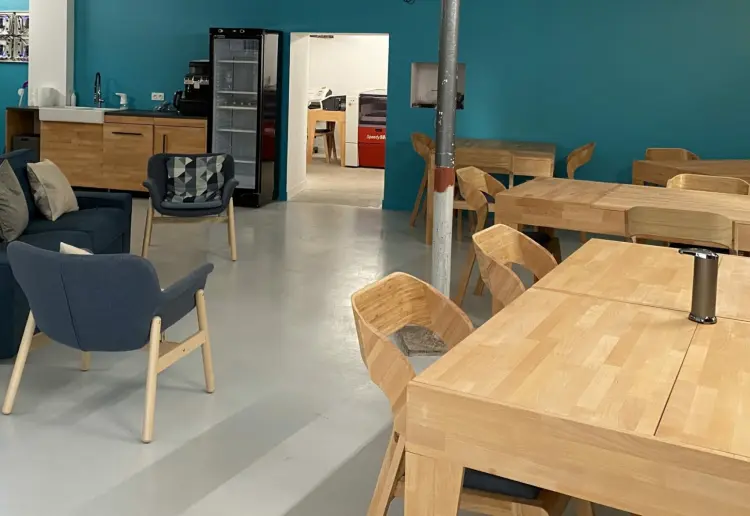 Espace événementiel chaleureux