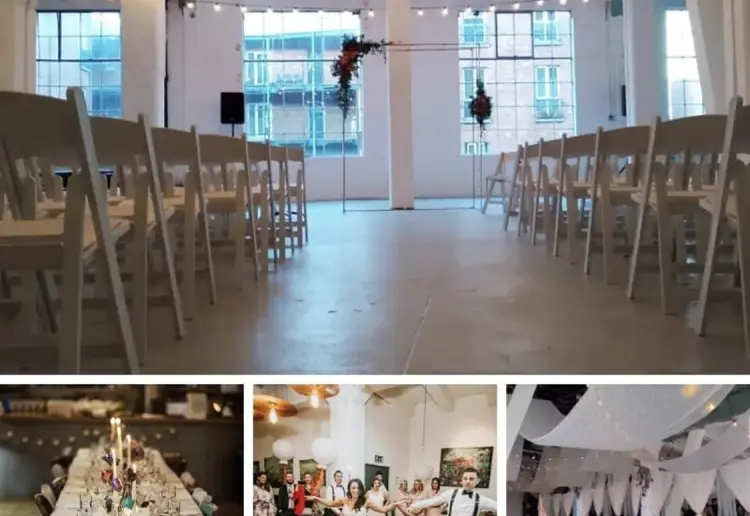 Industrial event space in Dublin