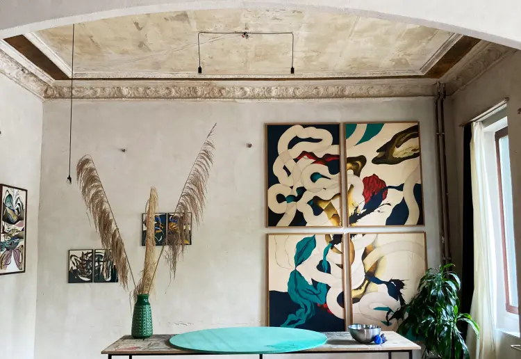 Bright Atelier with special atmosphere