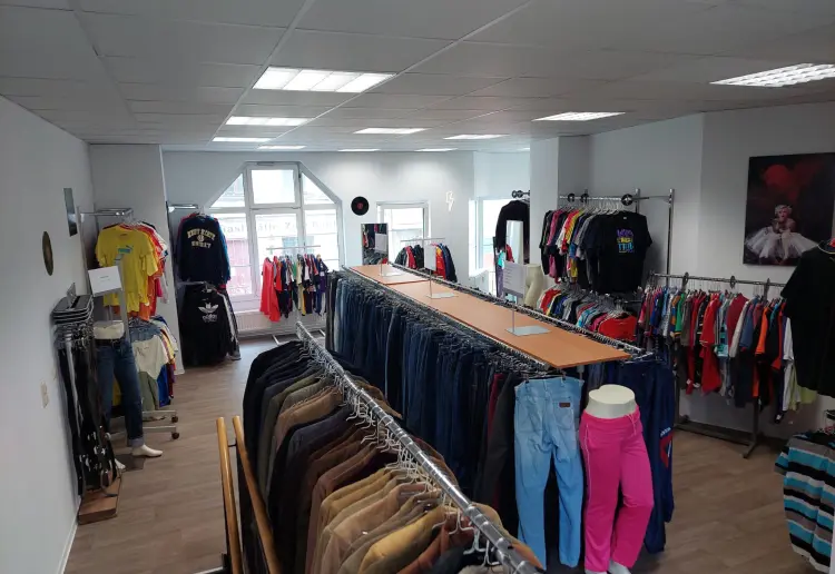 Space Inside Thriving Vintage Shop in City Center