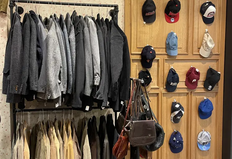 Space Inside Thriving Vintage Shop in City Center