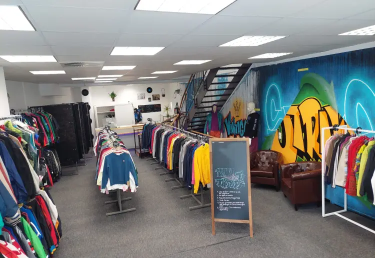 Space Inside Thriving Vintage Shop in City Center
