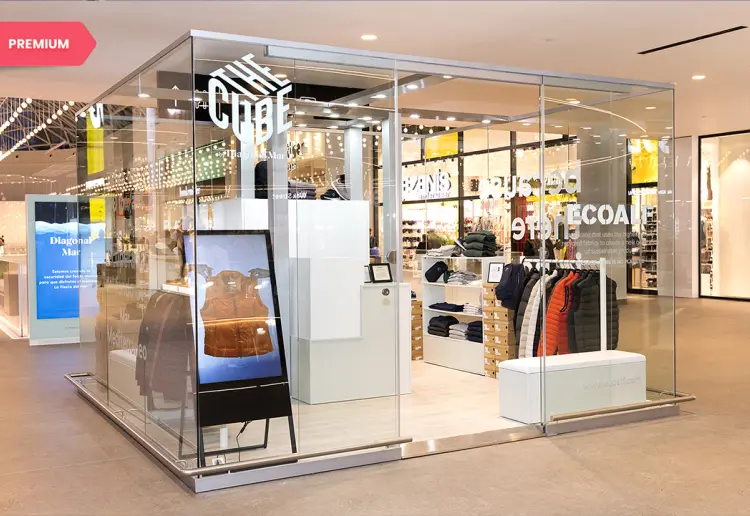 Pop up de cristal