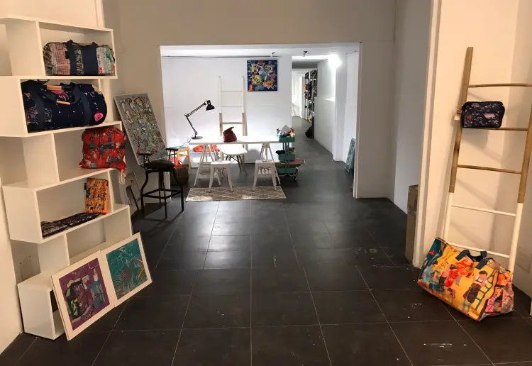 Beautiful art gallery in central Eixample