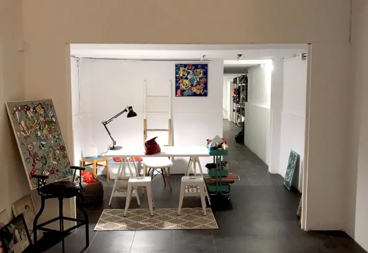 Beautiful art gallery in central Eixample