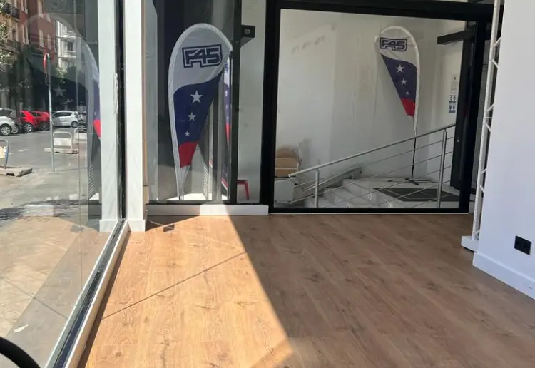 Escaparate de vértigo en la milla de oro de Madrid