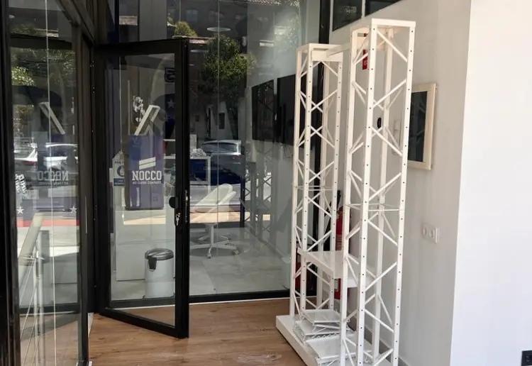 Escaparate de vértigo en la milla de oro de Madrid