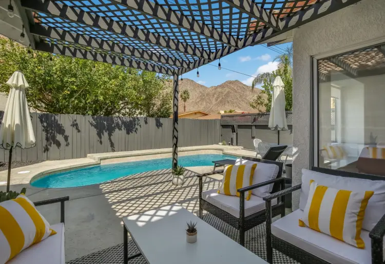 See the mountains from the pool in this adorable San Diego House