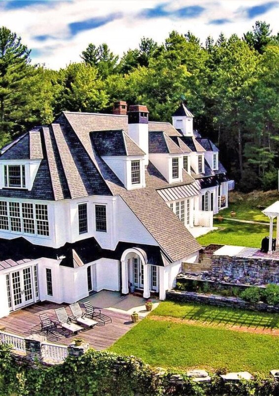 Vermont Elegant Mansion On 25 Acres Of Beauty