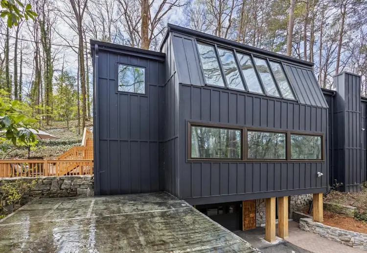Private and Unique Modern Forest Home