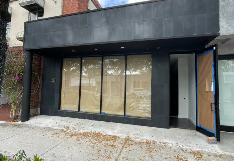 Store in Luxury Neighborhood