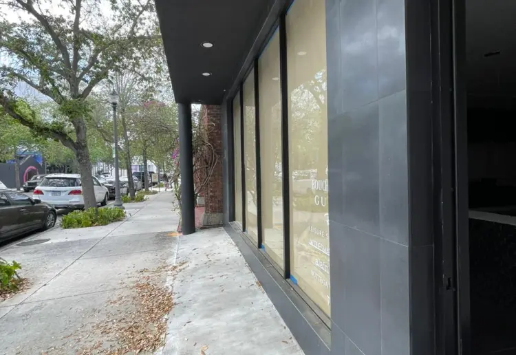 Store in Luxury Neighborhood