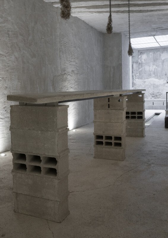 Brutalist hideout in the heart of Paris
