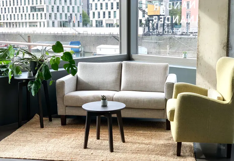 Sessel Hub Rheinauhafen - Location im KRANHAUS Nord