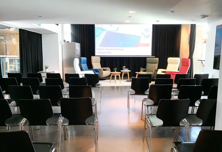 Sessel Hub Rheinauhafen - Location im KRANHAUS Nord