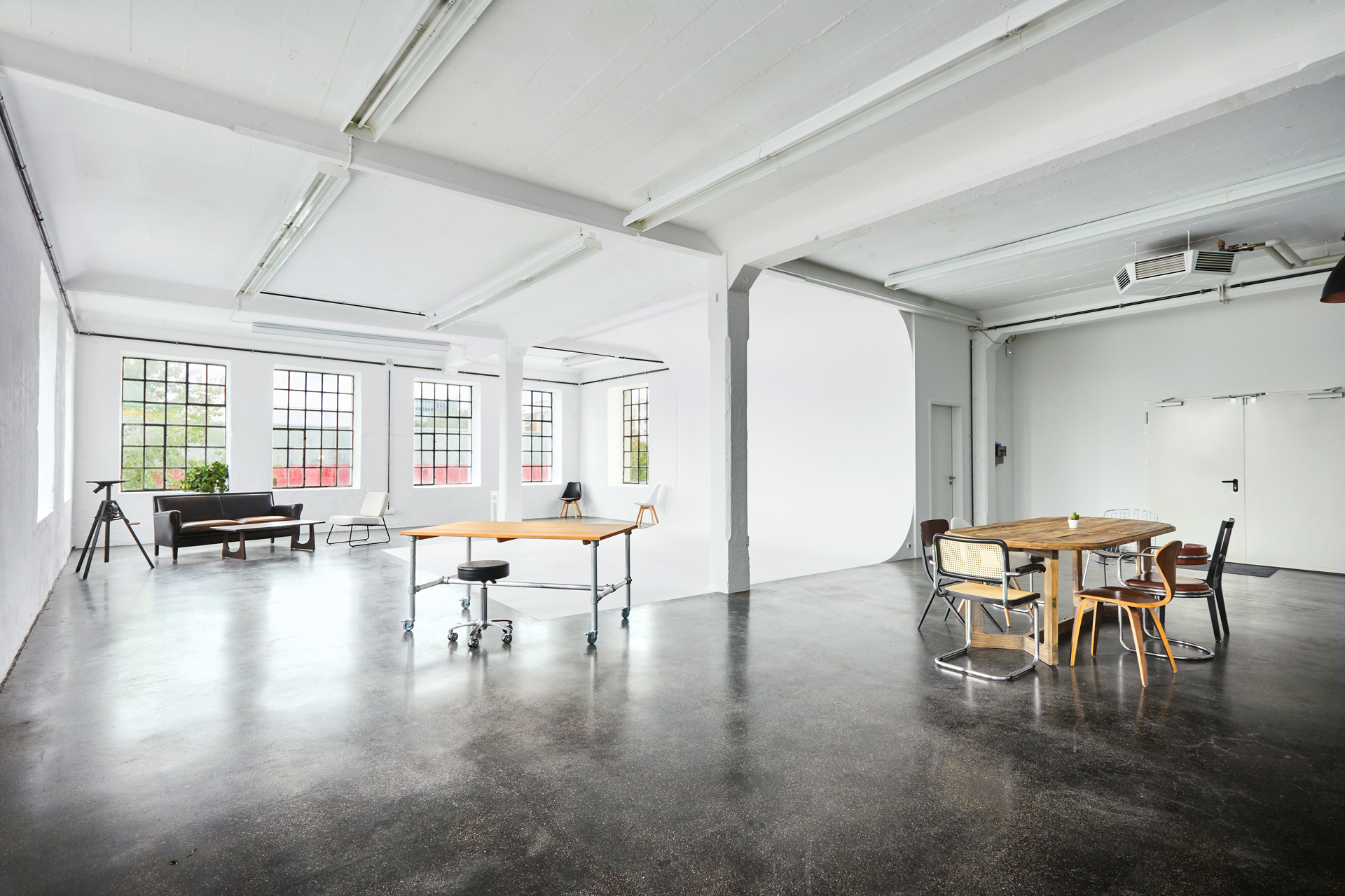 Wunderschönes helles Tageslicht Loftstudio Zentral in München