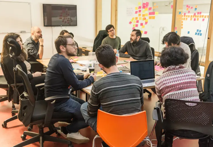 Sala de formación  Coworking Poble Sec