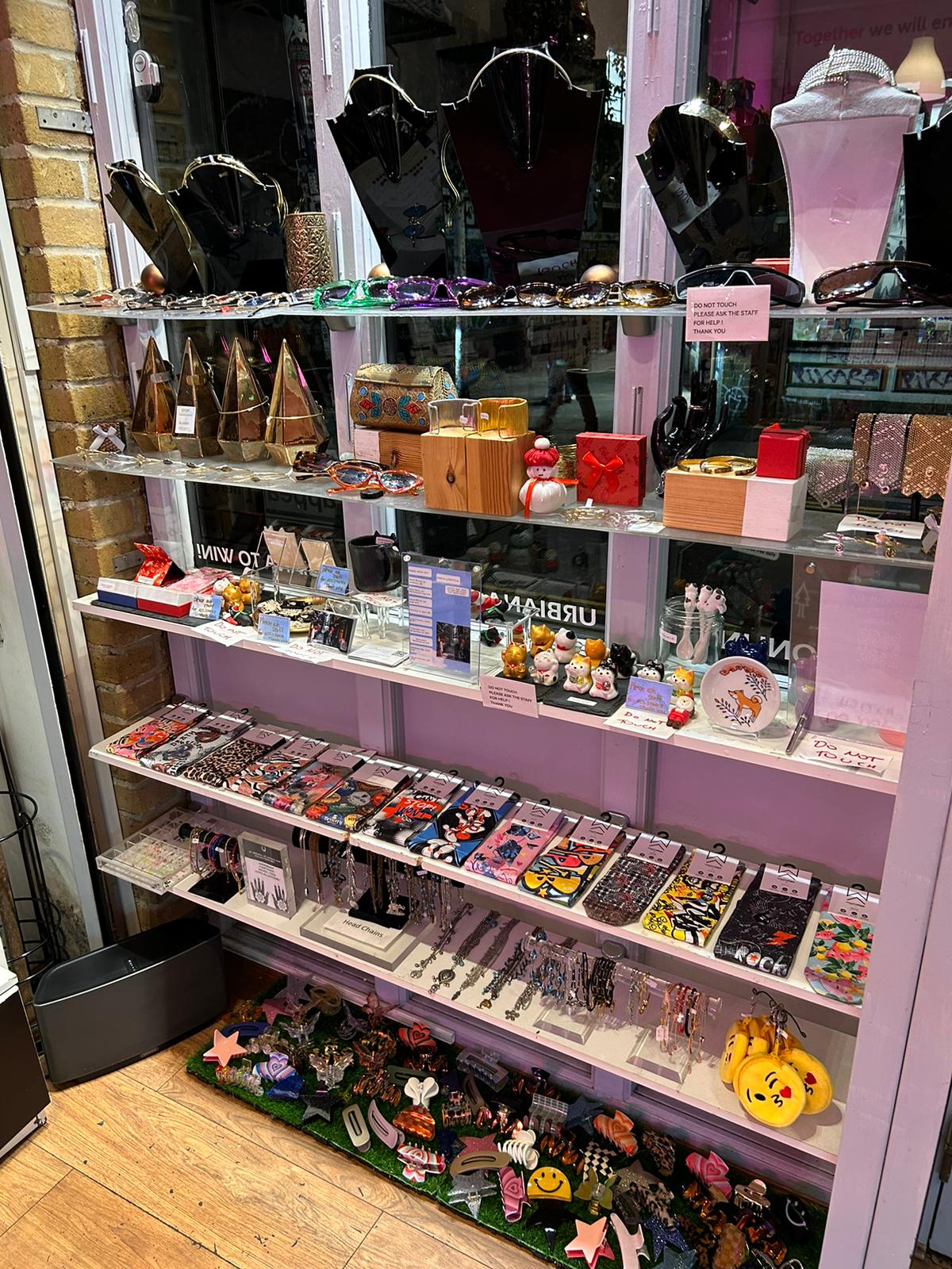 Pop-up shop in Shoreditch, London