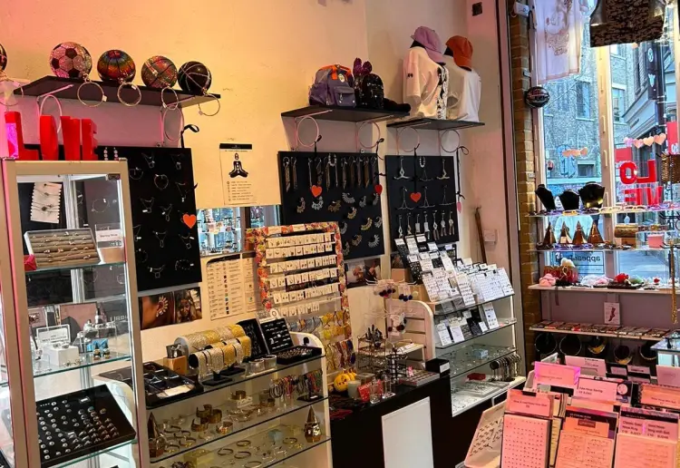 Pop-up shop in Shoreditch, London
