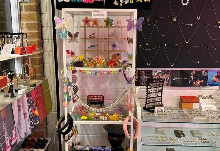 Pop-up shop in Shoreditch, London