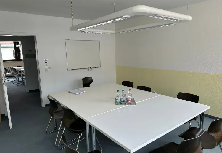 Kreativer Schulungsraum für Ruhe und Erfolg