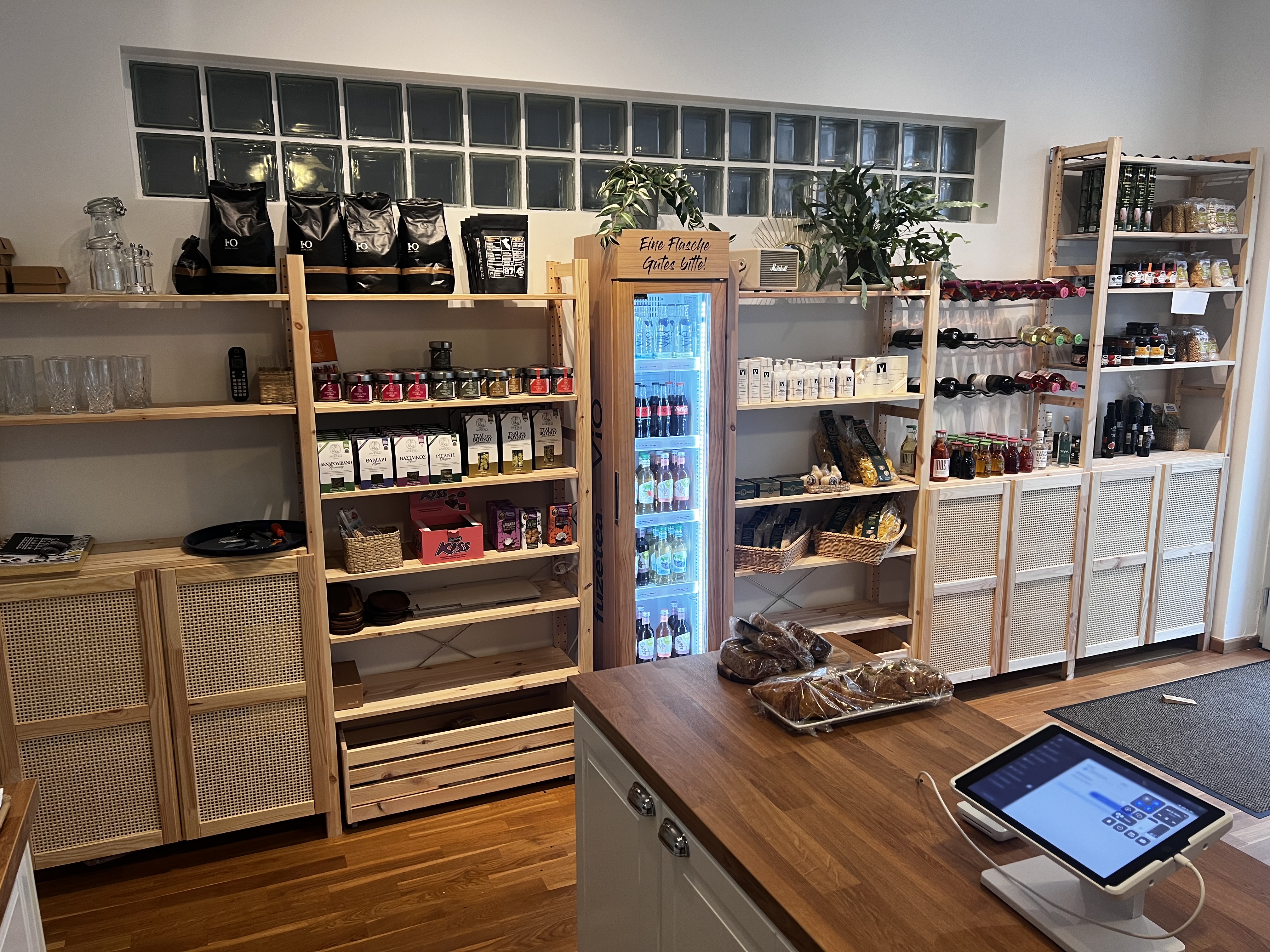 Schöner kleiner Boho Laden