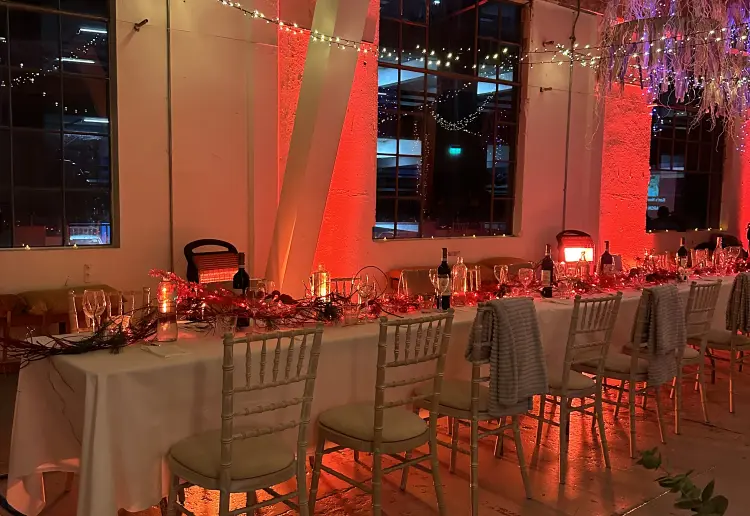 Industrial event space in Dublin