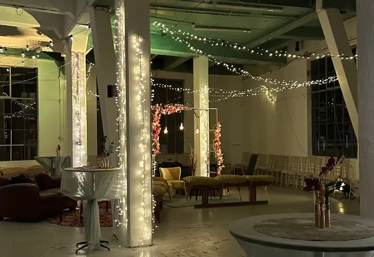 Industrial event space in Dublin