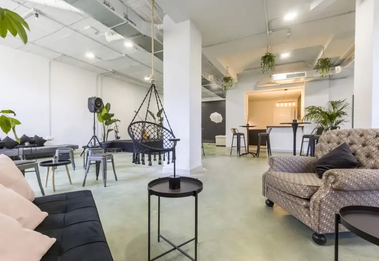 MadBunker es un espacio versátil que se adapta a cualquier visión creativa