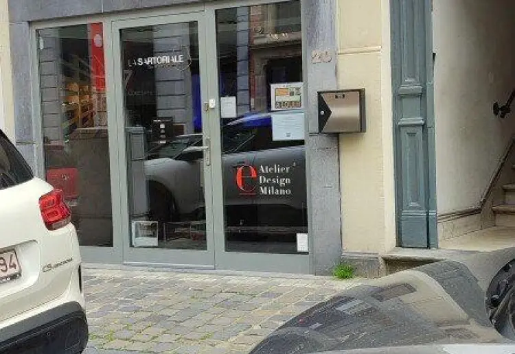 Boutique éphémère avec grande vitrine au sablon au cœur de Bruxelles