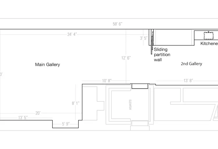 Hudson Square pop-up space
