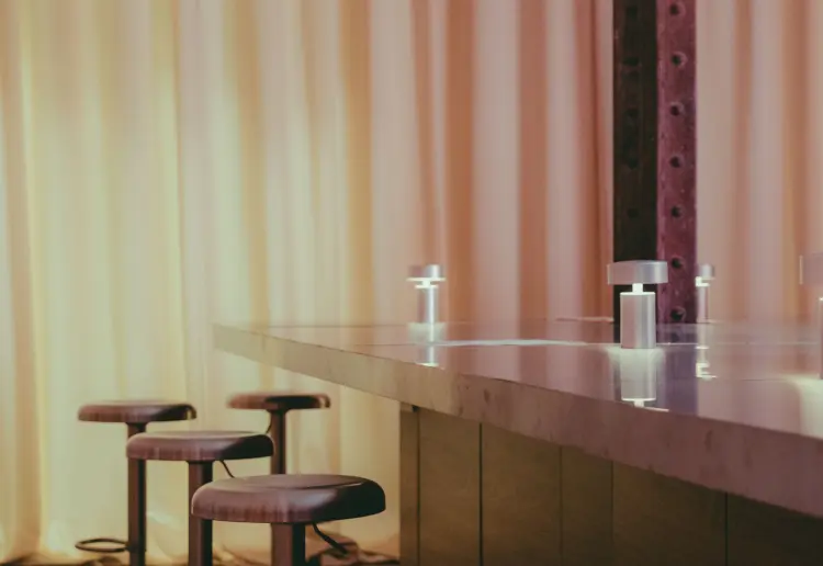 Design store with a speakeasy coffe space