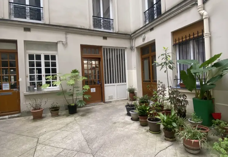 Showroom dans un passage parisien