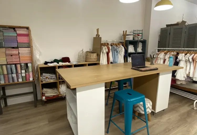Showroom dans un passage parisien