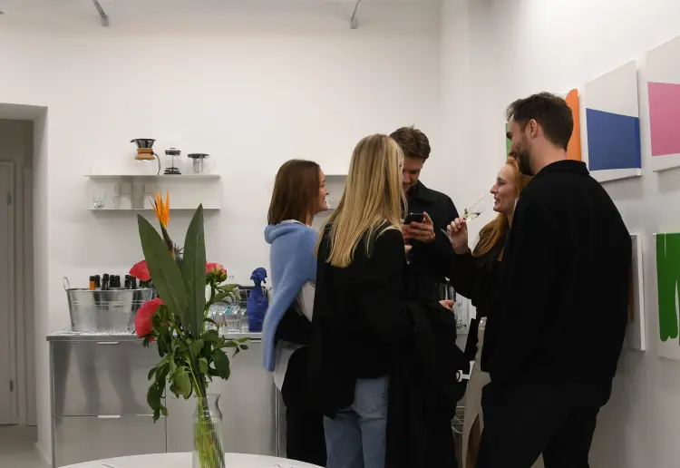 Bright gallery apartment for showroom, events, office near Boxhagener Platz