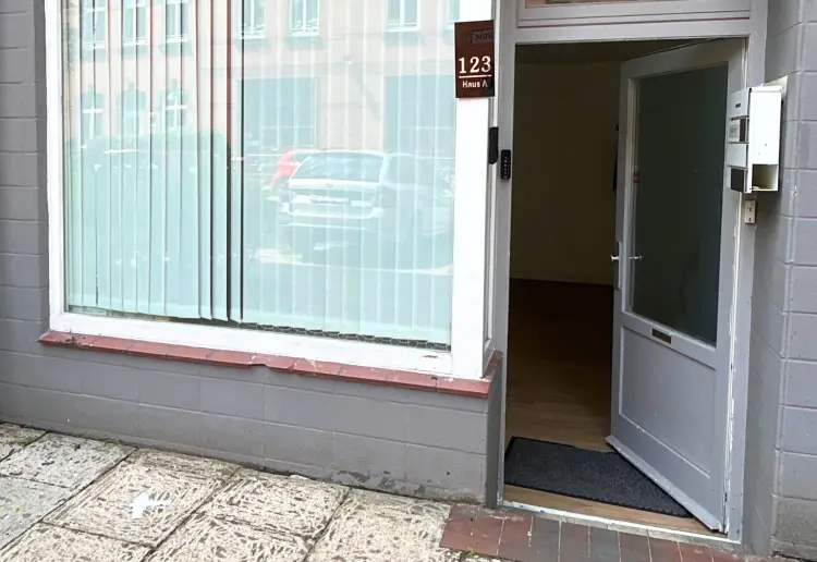 Heller Pop-up Store in Hamburg Barmbek mit Schaufenster & WLAN