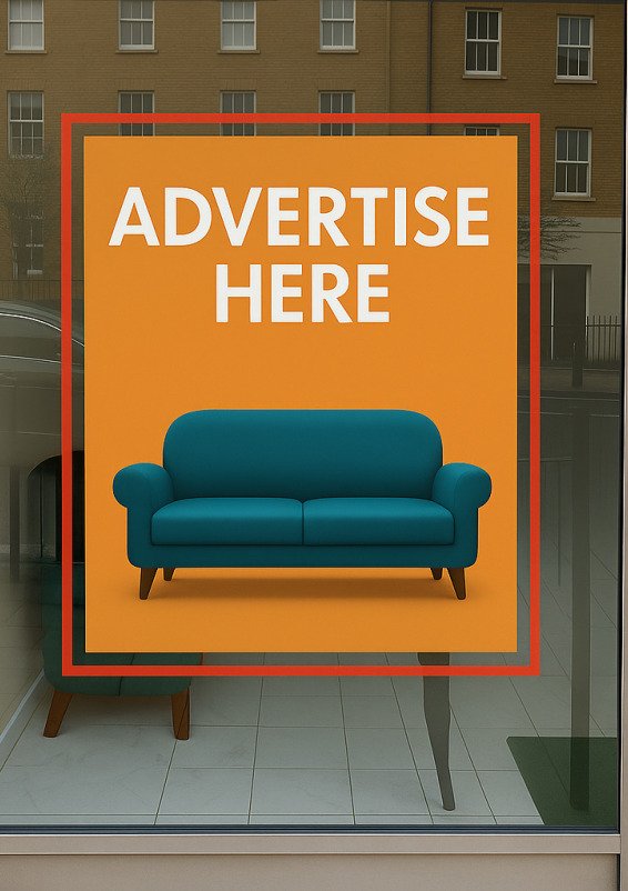 Prime A1 Window Advertising Space – Hackney Road, East London