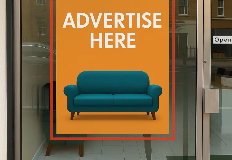Prime A1 Window Advertising Space – Hackney Road, East London