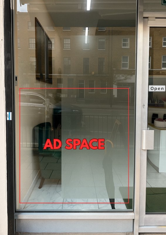 Prime A1 Window Advertising Space – Hackney Road, East London